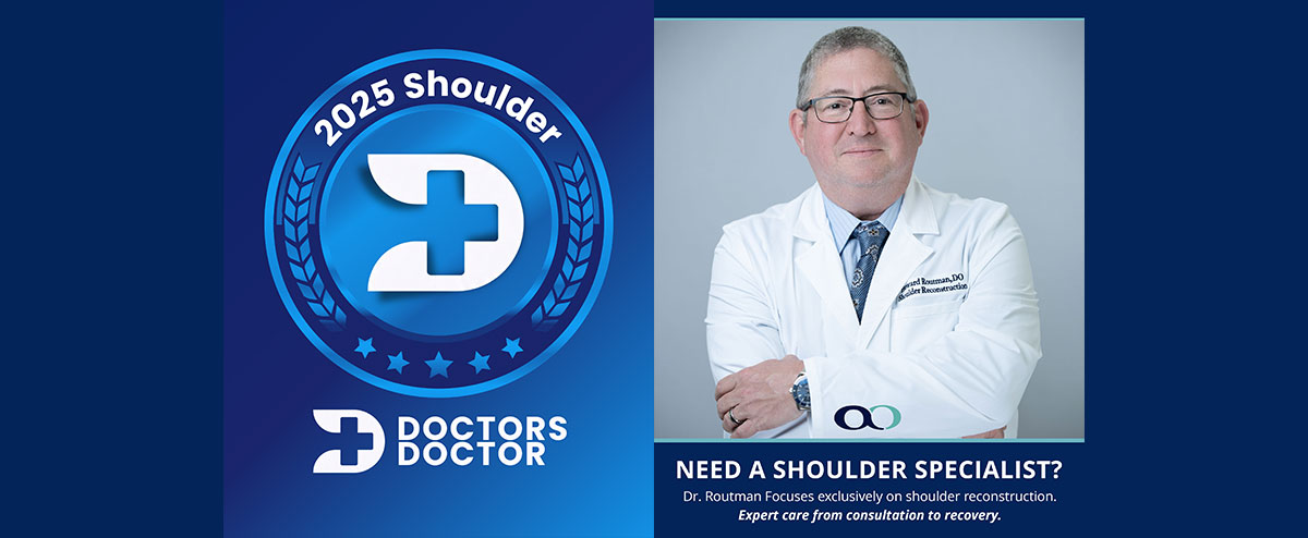 Dr. Howard Routman Recognized in DoctorsDoctor — Shoulder 2025